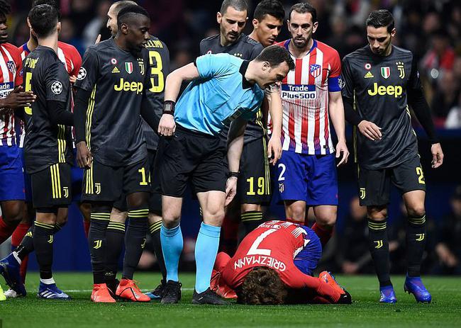 瑞典横扫尤文，格列兹曼统治全场